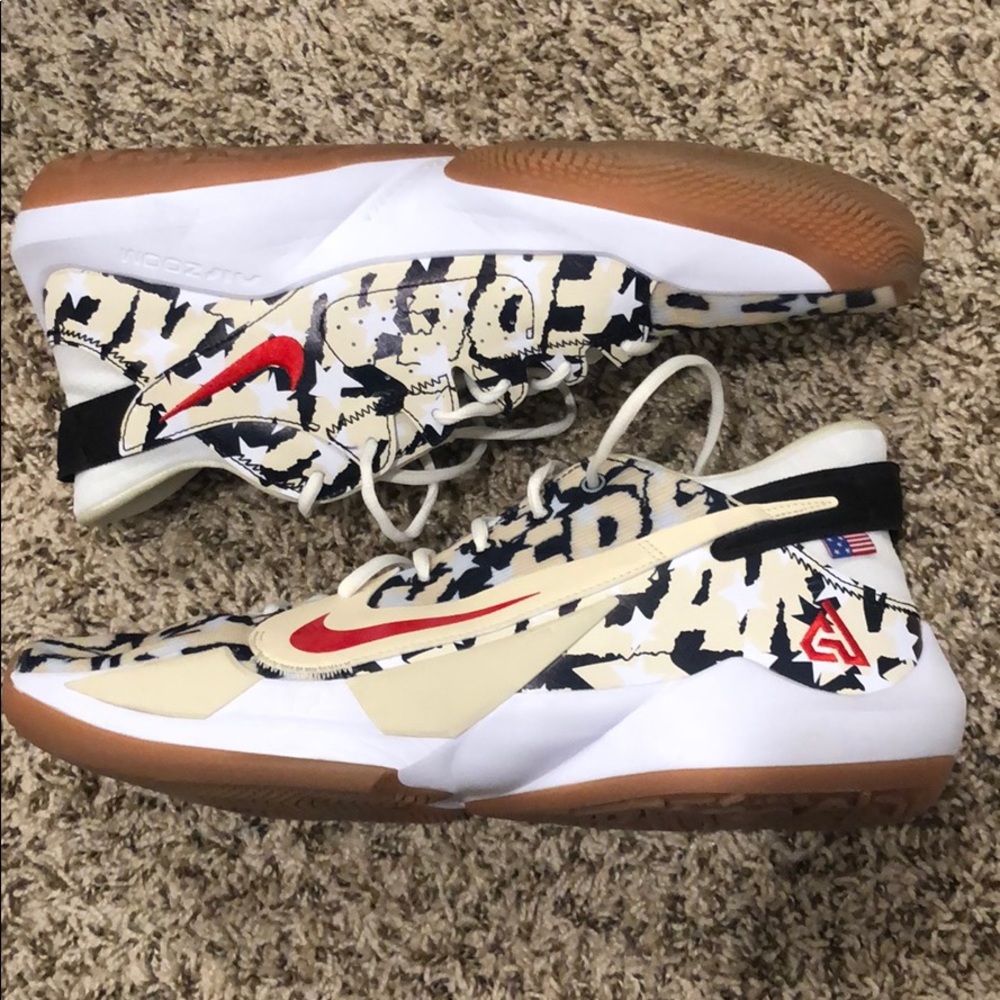 Nike Zoom Freak 2 Custom Basketball Shoe